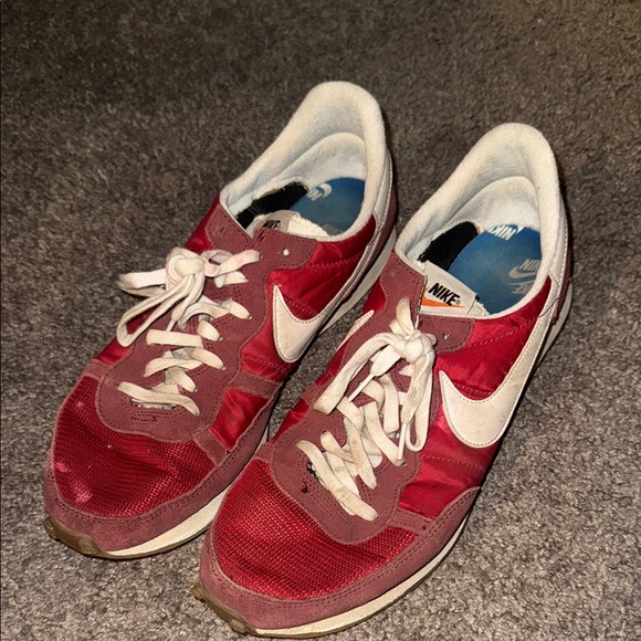 Nike Challenger OG Gym Red White Mens 12 Sneakers Racer - Picture 1 of 13